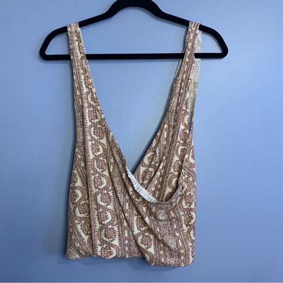 Free People We The Free Your Twisted Tank Top in Tea Combo - Size XS - Picture 3 of 6